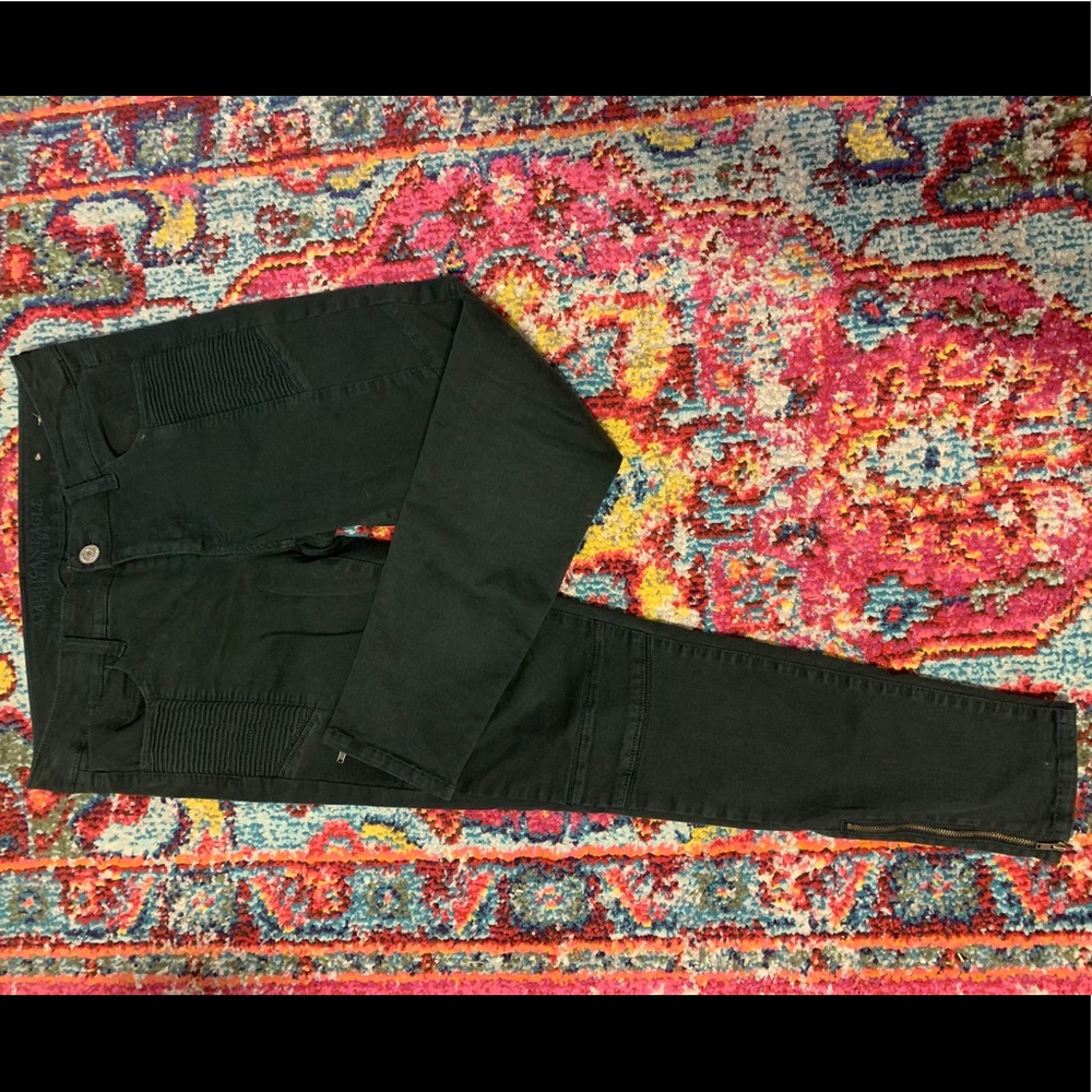American Eagle Moto Jeans 8